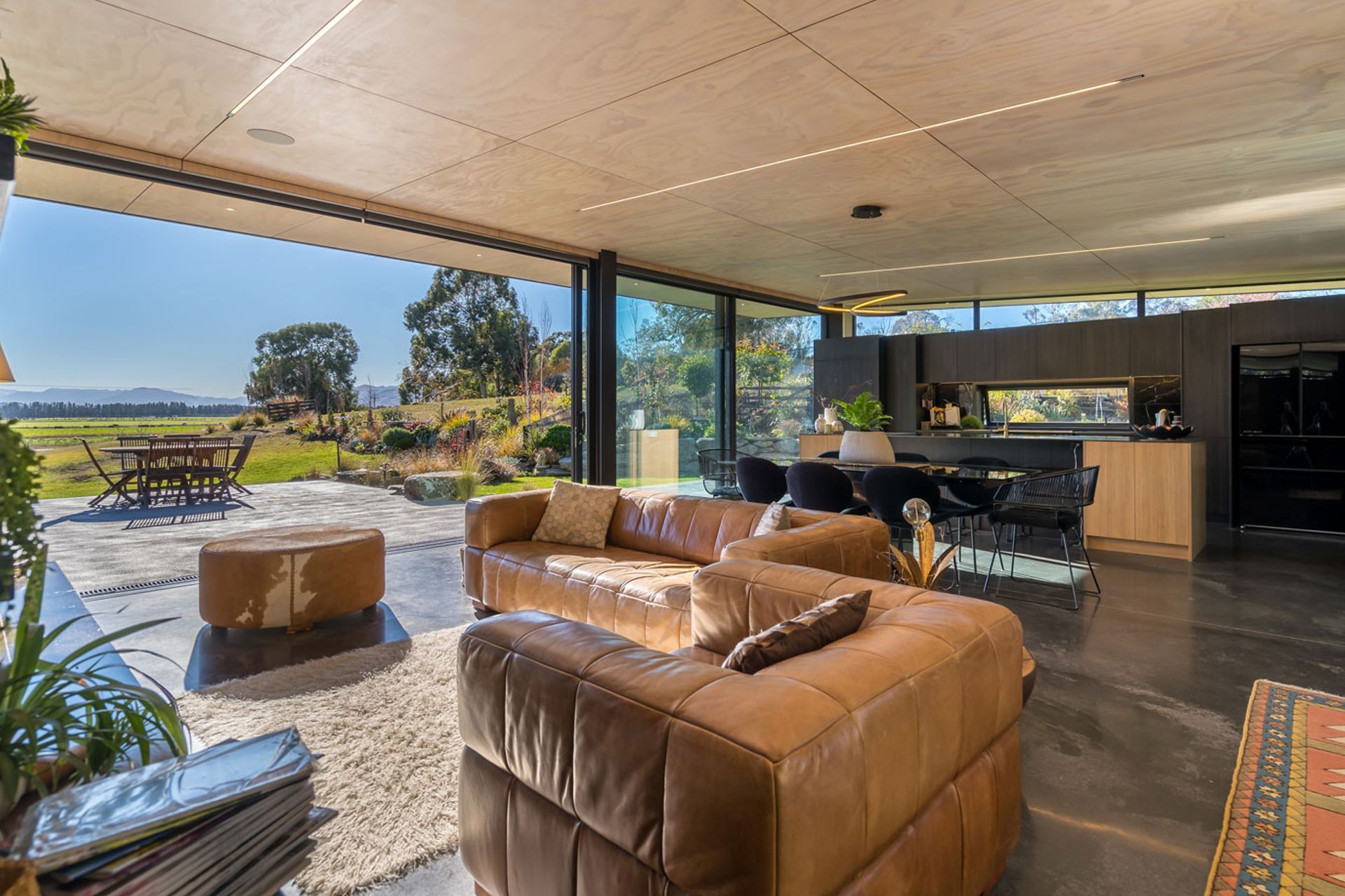 Sue had a big hand in the interiors, including second-hand finds and family heirlooms. “I had an overall role as an architect for guidance,” says Gary. “It was very collaborative.”