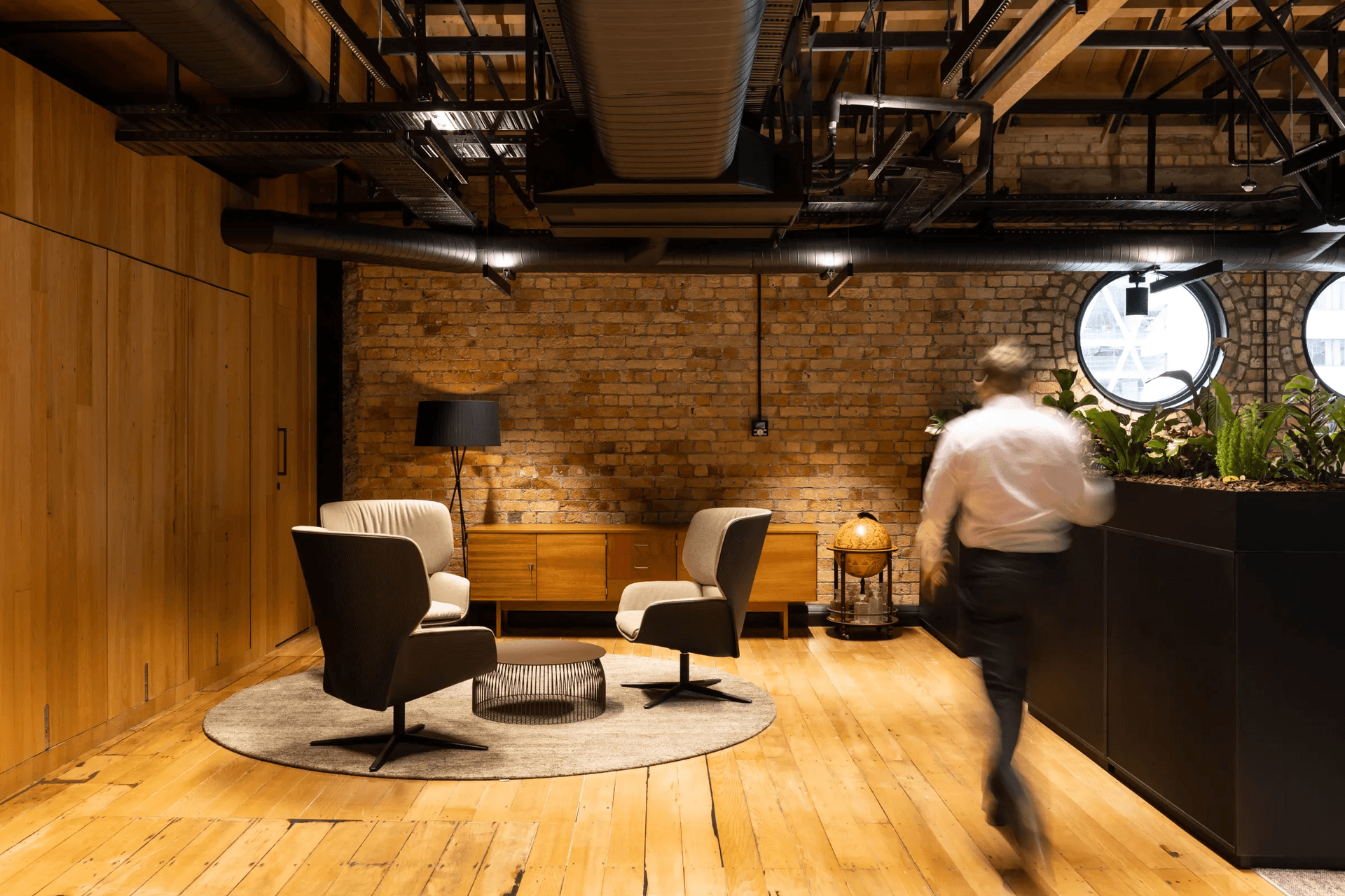 The heart of the brief was to ensure the space was open and reflect the company's non-hierarchical structure.