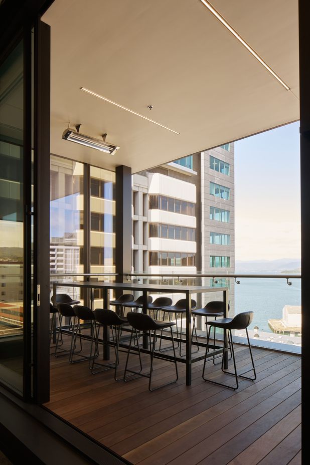 “On the new timber top floors, we used some technologies that aren’t usually employed. The floors were raised with batten and cradle system – a plywood or particleboard flooring on battens which sit on rubber pads. That’s about acoustically isolating everything because timber doesn’t have the same mass as concrete. And it meant there was a bit of a cavity to run cabling as well.”