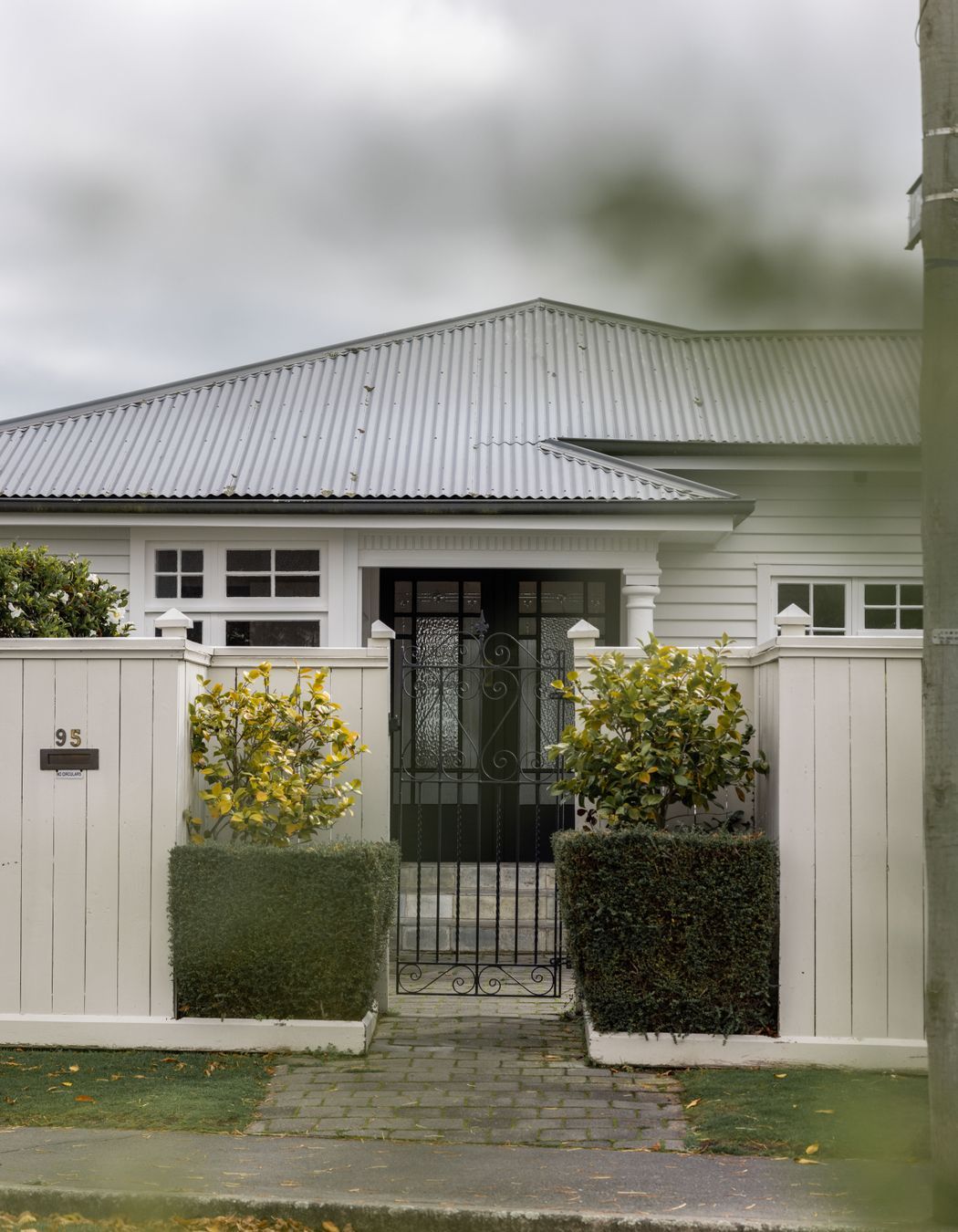 The home was originally built in the 1930s, and had been renovated many times prior to the current owners' occupation.