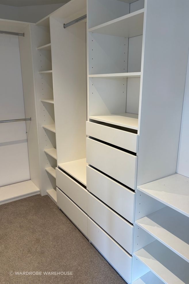 ​"The old wardrobe felt like just another room; sometimes a drawer front would come off, or there were things that needed repair."