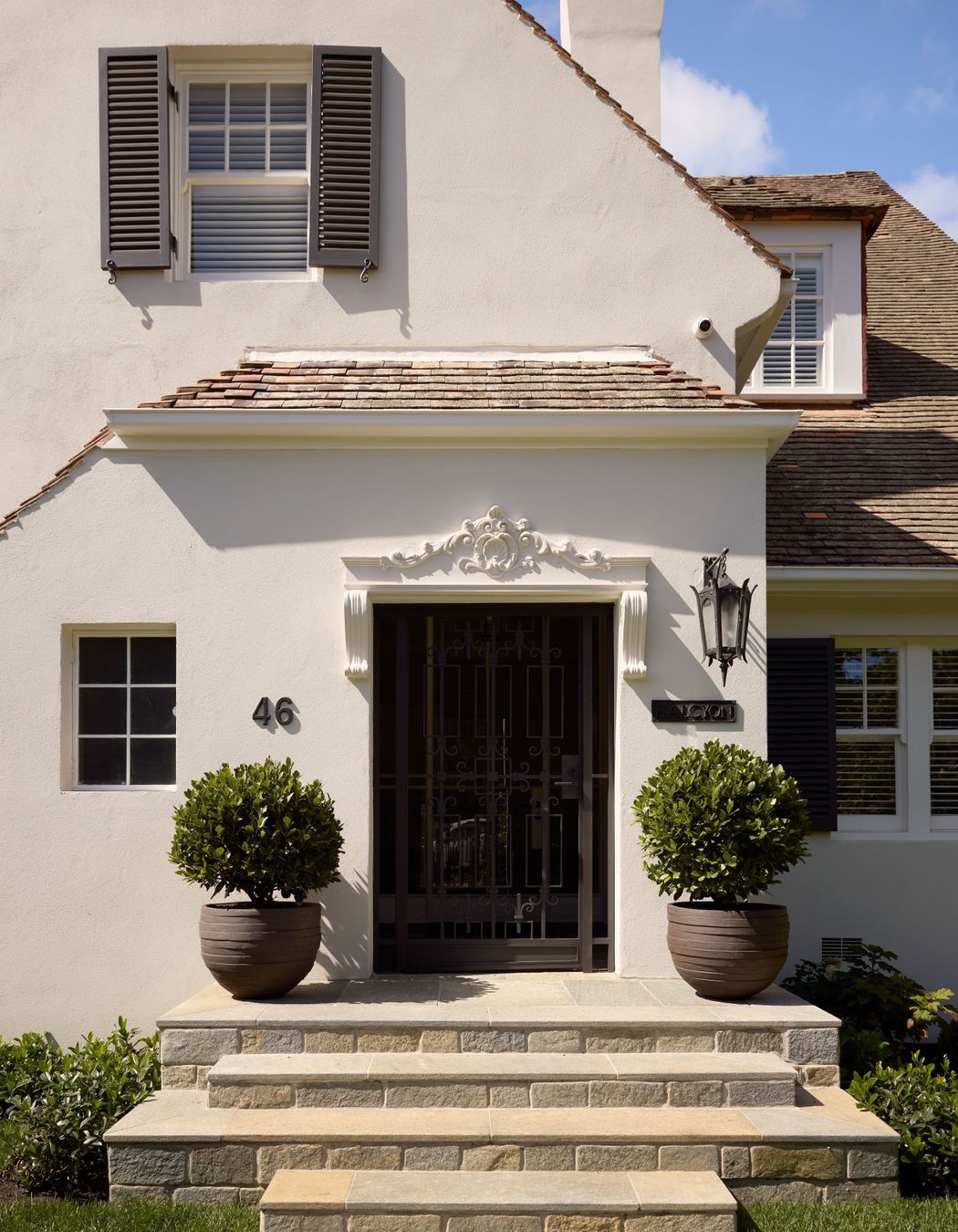 The home has been renovated and restored impeccably to its original grandeur, complete with formal landscaping.