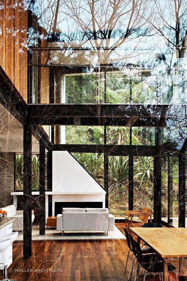 The view from the outside in, is no less dramatic.