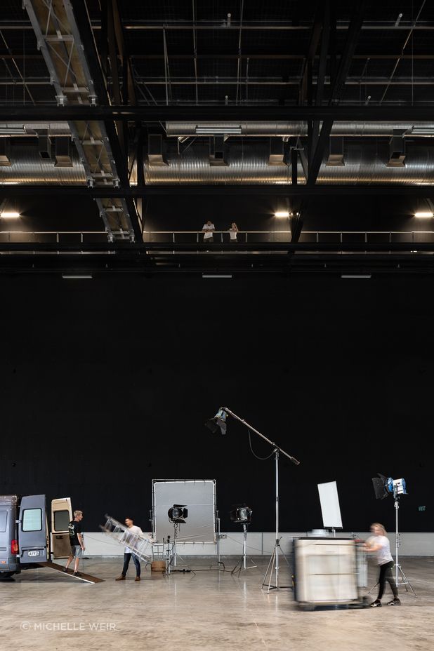 The studios have been equipped with smoke extraction system, and smoke and heat detection devices that can be isolated during takes.