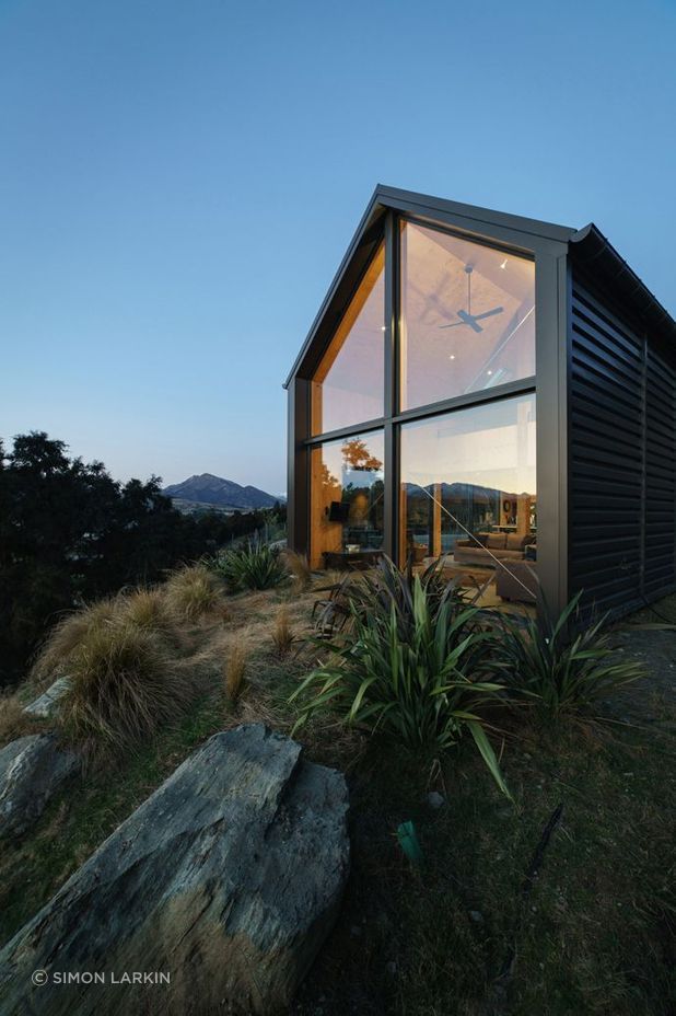 The building’s form is intentionally simple.