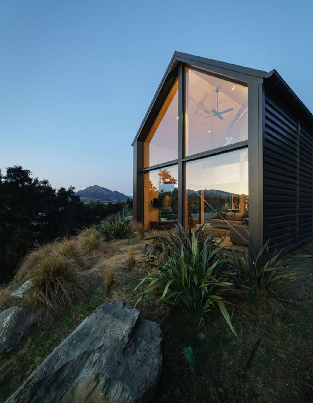 The building’s form is intentionally simple.