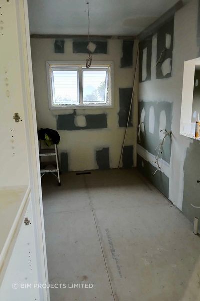 Karori kitchen during renovations.