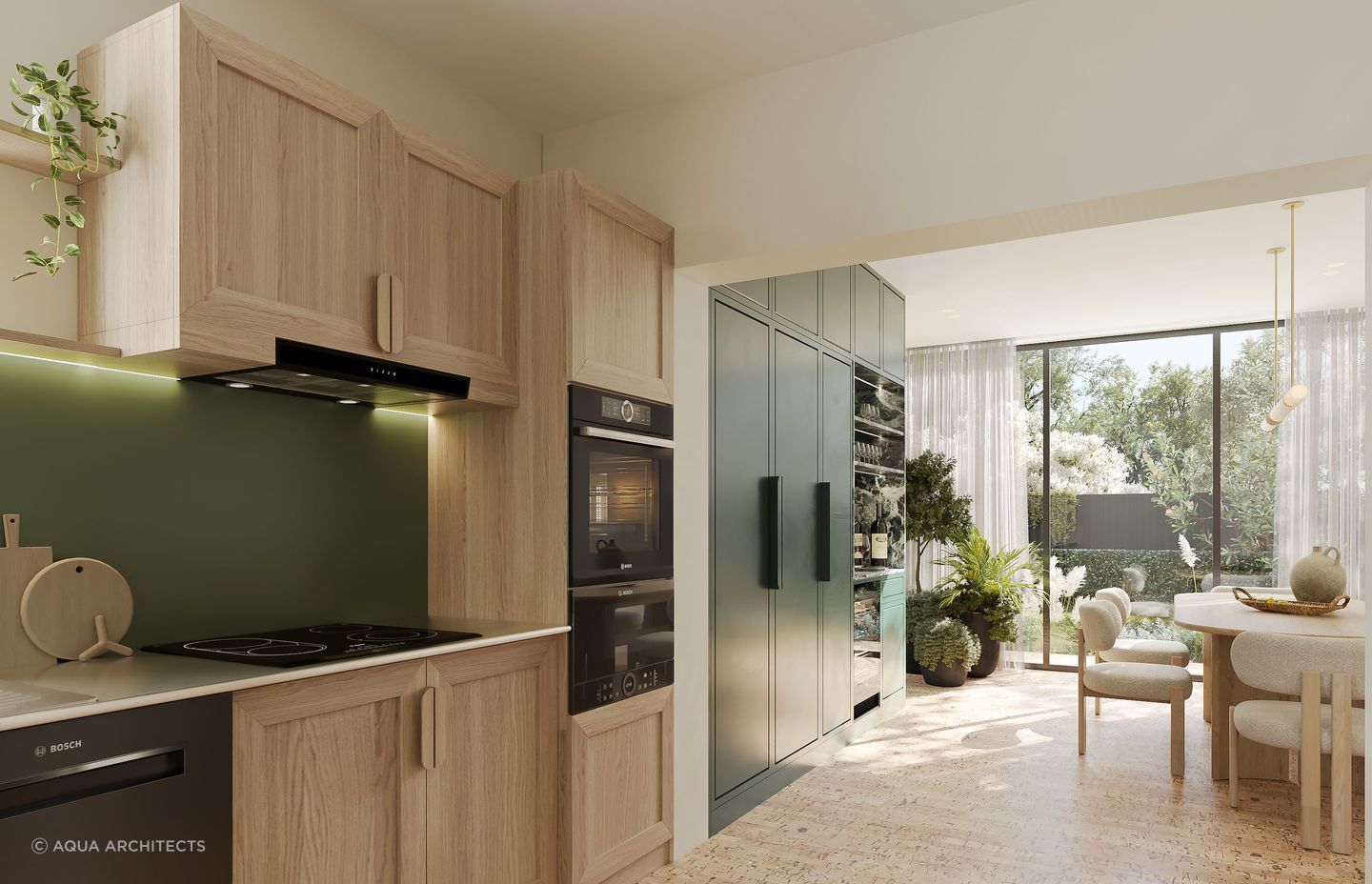 The Kensington home seamlessly blends old and new.