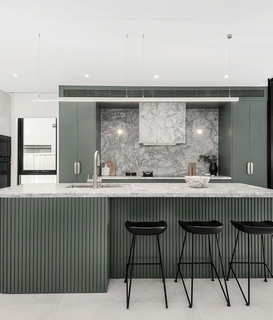 Elegant Marrickville duplex tells captivating visual story through ambient lighting design