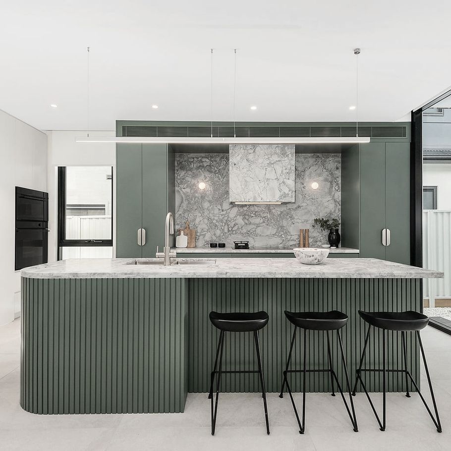 Elegant Marrickville duplex tells captivating visual story through ambient lighting design