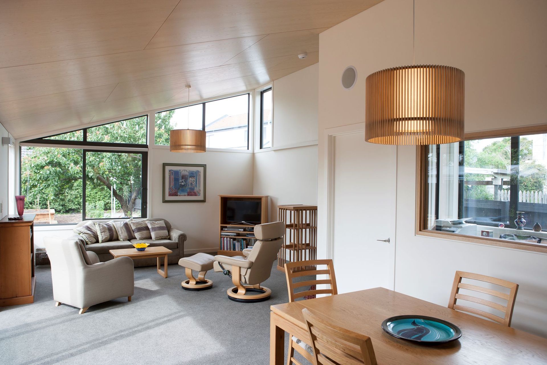 An interior that feels spacious, bright and airy.