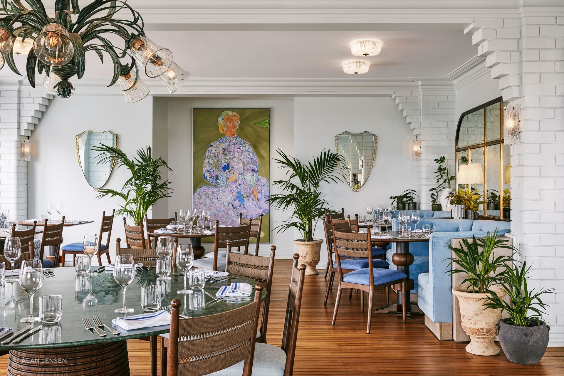 Dinah's fine dining restaurant at Osborn House, Bundanoon.
