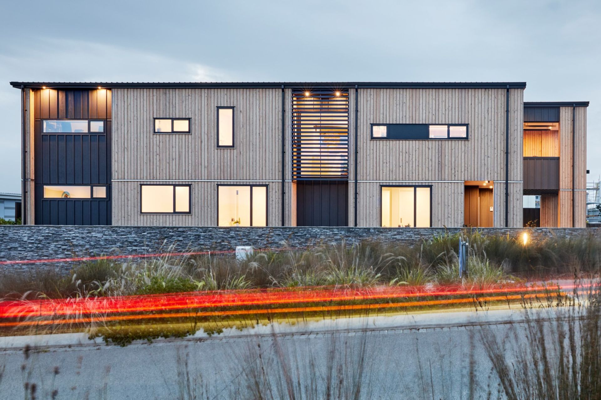 The street view of this weatherboard home at Otira Close shows the aesthetic qualities of the timber cladding. | Photography: Amanda Aitken