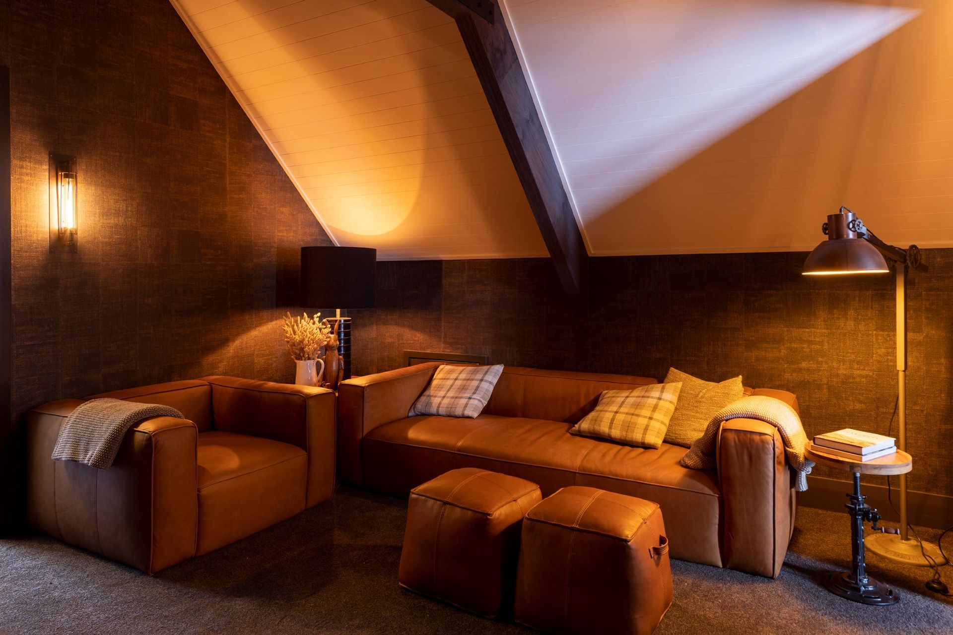 “The media room is very much an internal space; a good place to spend a very cold winter's afternoon. There are no televisions in the main living space at all.”