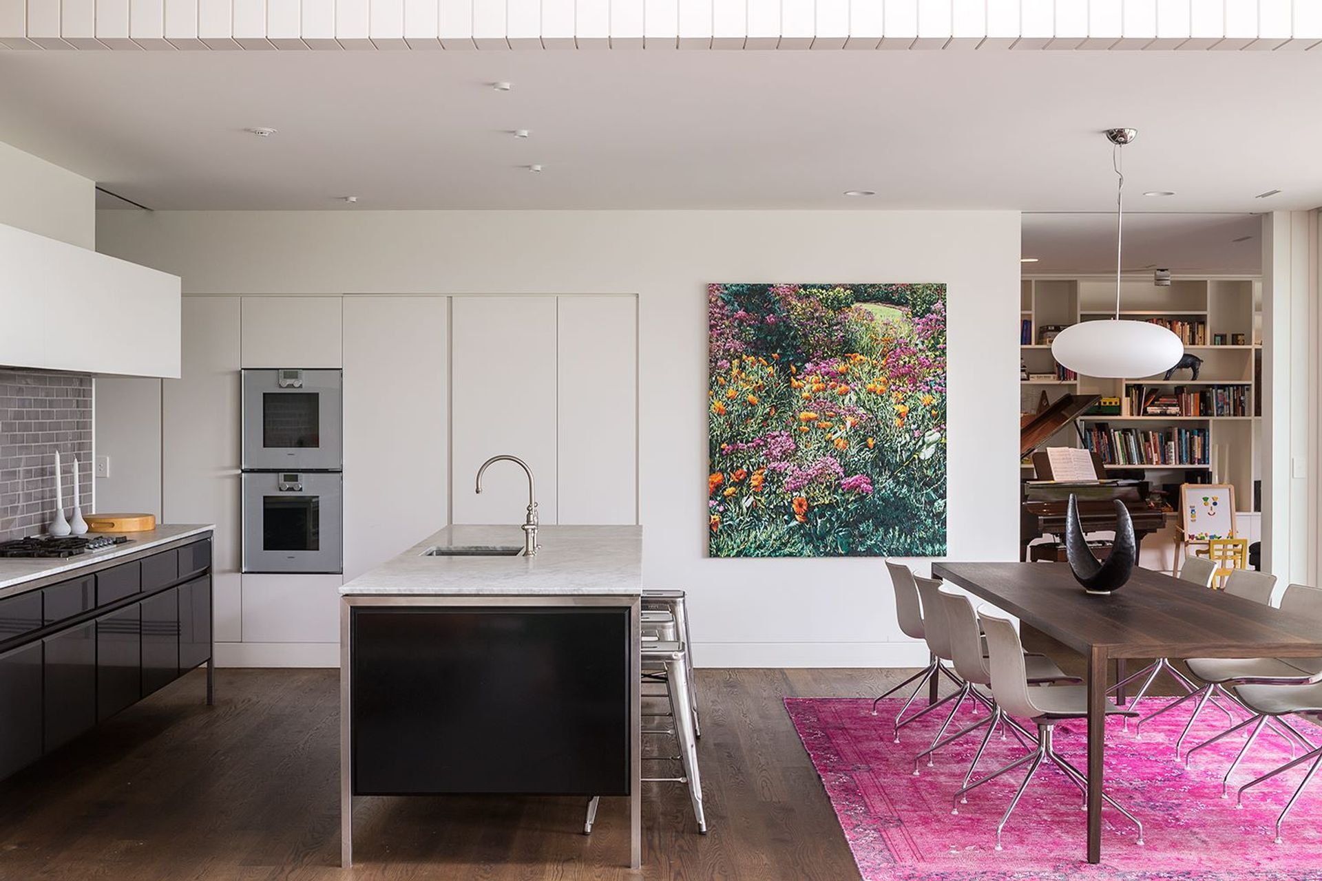 Extended living spaces was one of the main objectives with this stylish villa renovation.