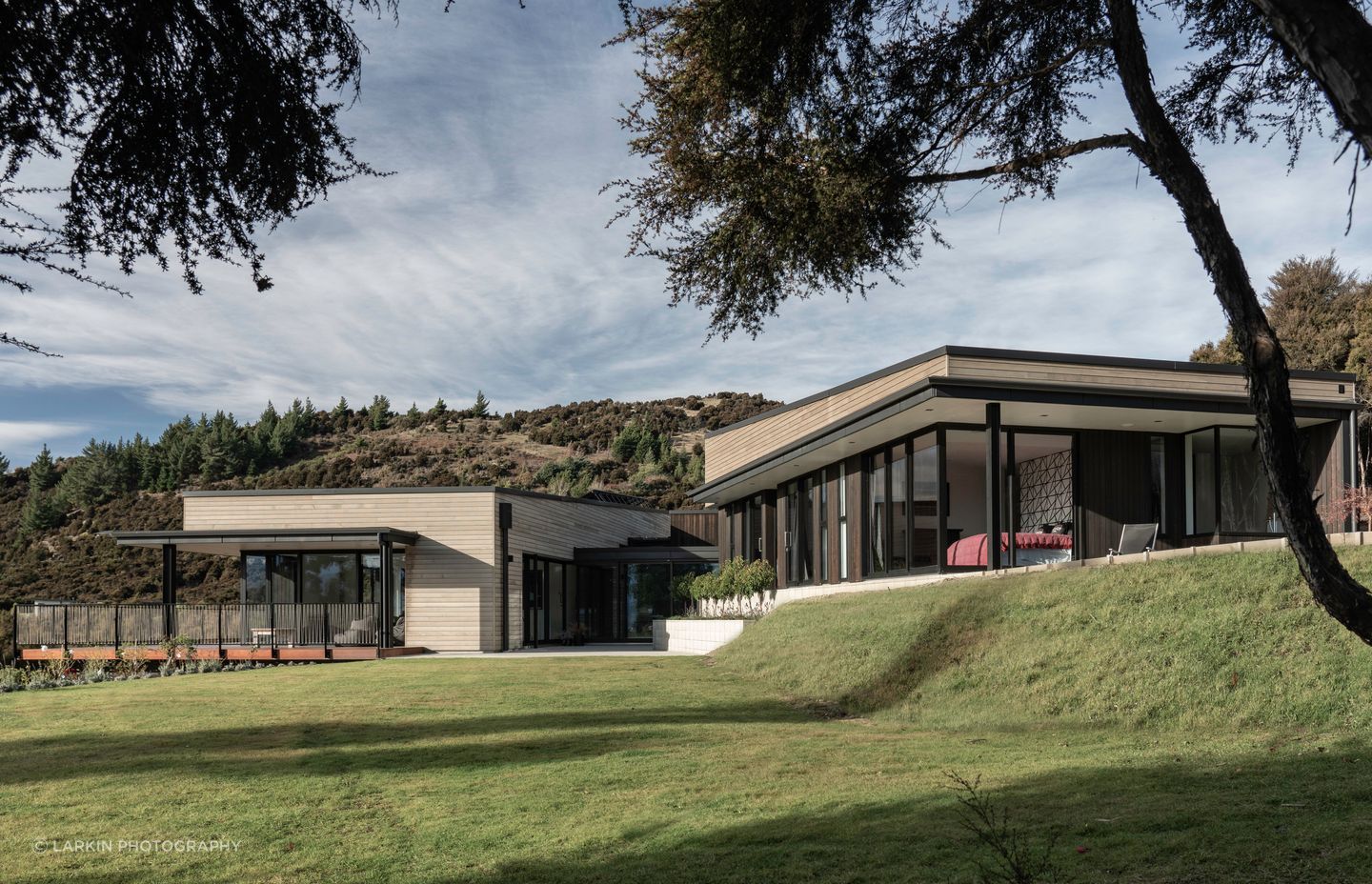 “The site itself had a strong influence on the final design. We didn't go in with any preconceptions about what we're going to do, and we let the site inform it.”