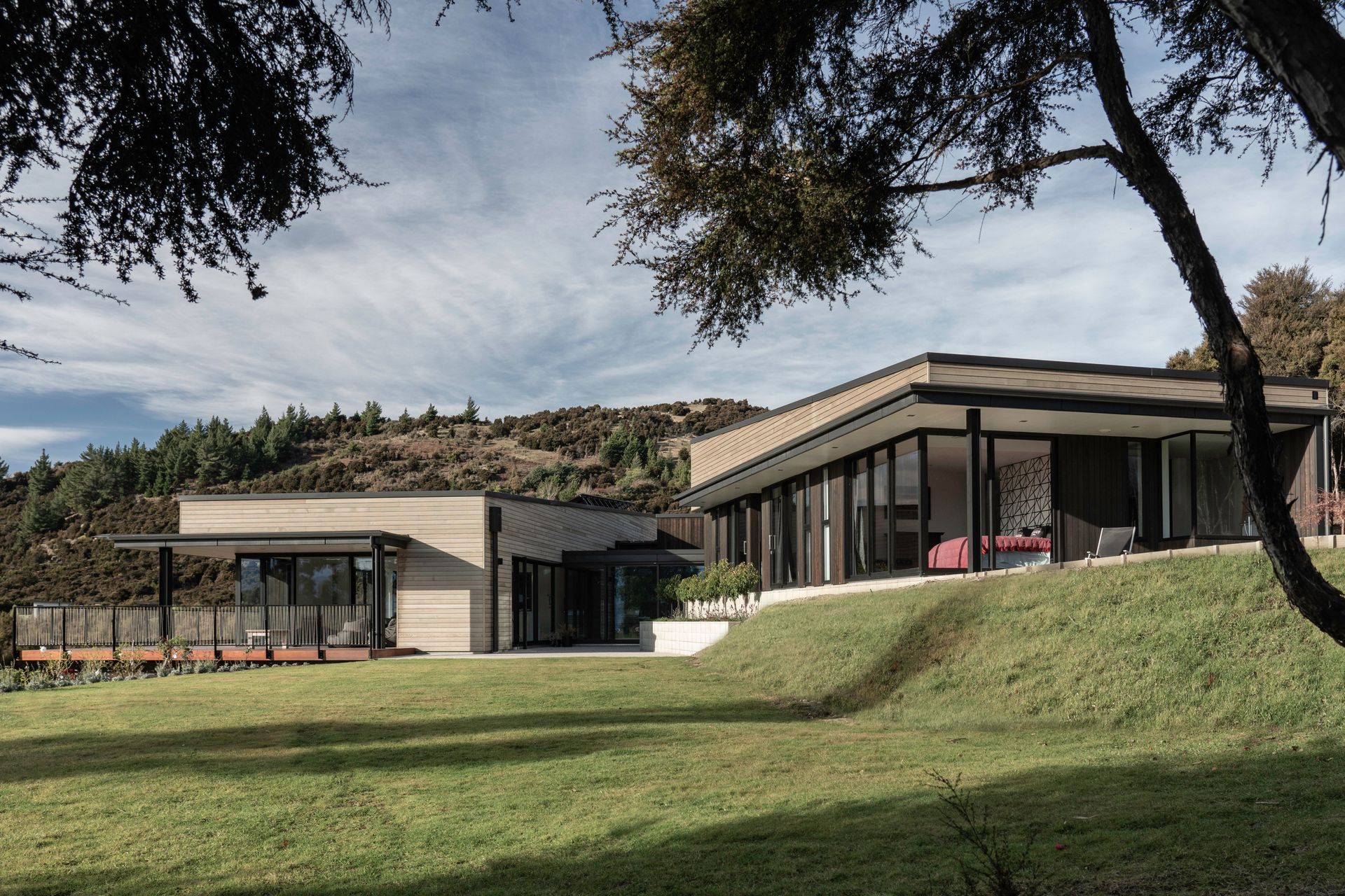 “The site itself had a strong influence on the final design. We didn't go in with any preconceptions about what we're going to do, and we let the site inform it.”