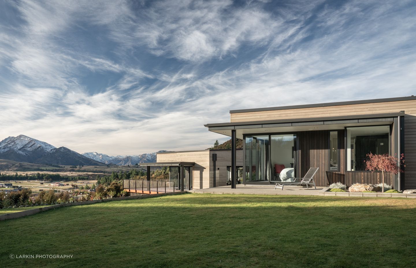 “To be able to sit outside on a summer's evening, and be protected from the wind. Capturing all those views is something really special,” says Barry.