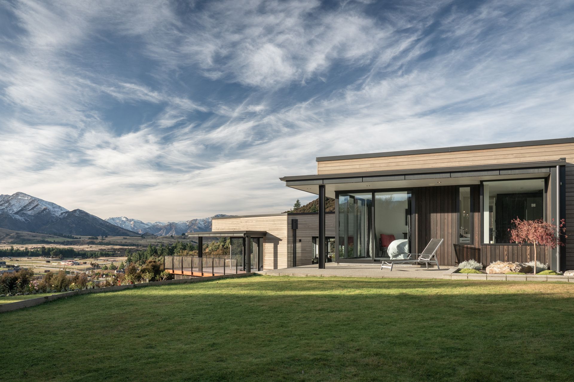 “To be able to sit outside on a summer's evening, and be protected from the wind. Capturing all those views is something really special,” says Barry.