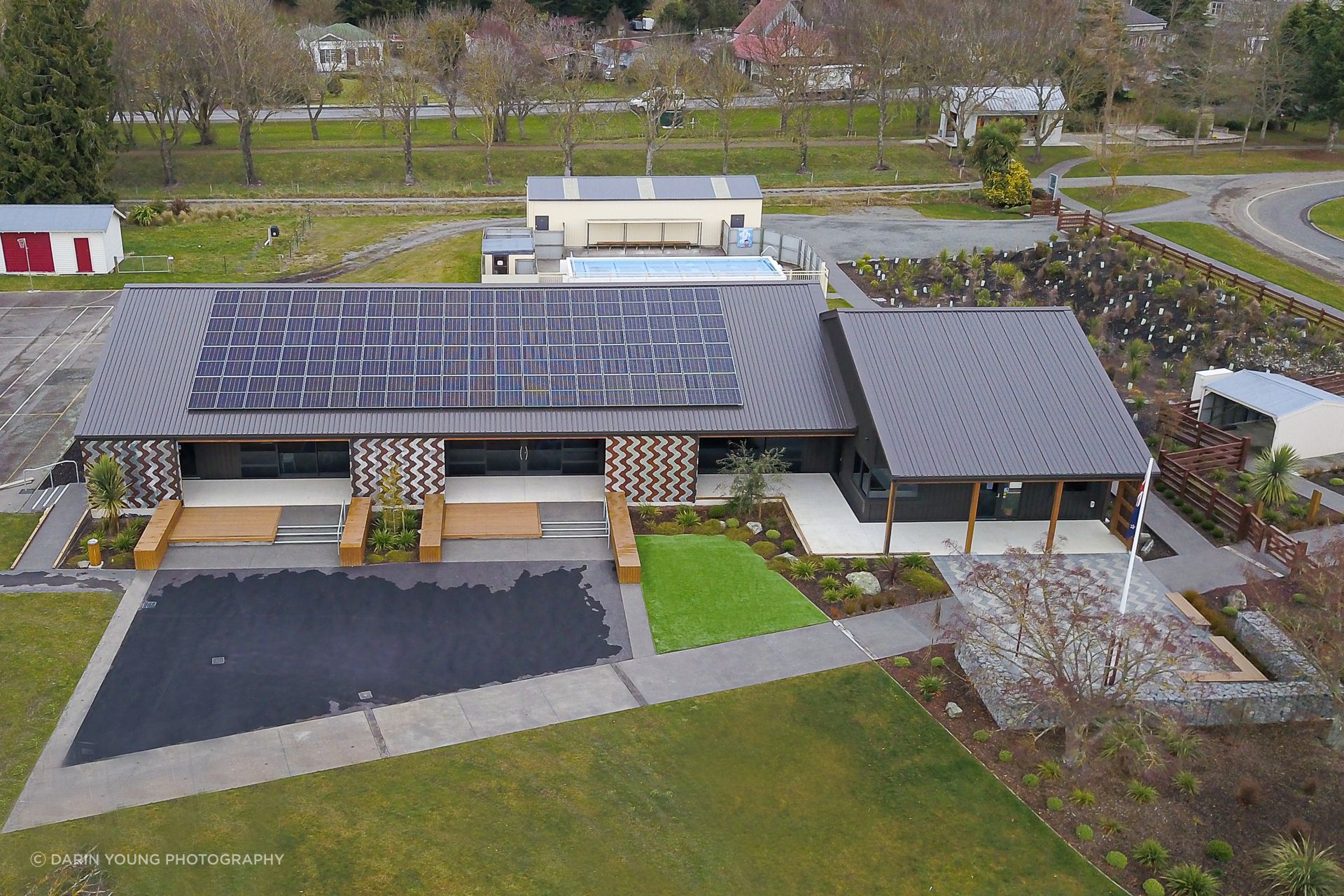The school took advantage of a solar panels subsidy through the Ministry of Education.