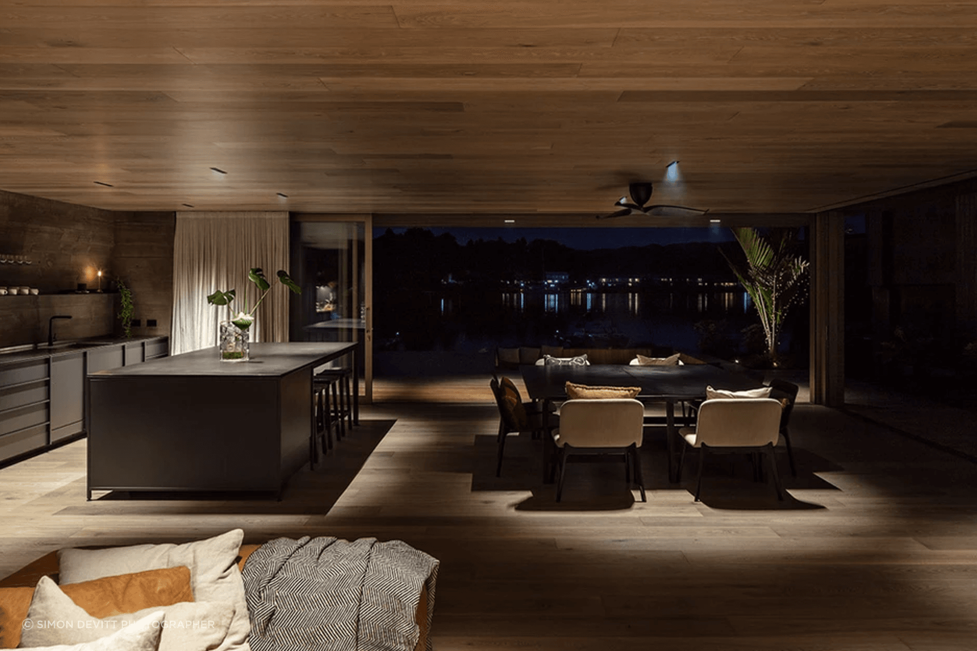 “In summer, it's nice and cool,” says homeowner Fiona. “And in winter, we wanted to have a sort of cocoon. We try to spend as much time here as we can, there's so much to do.”