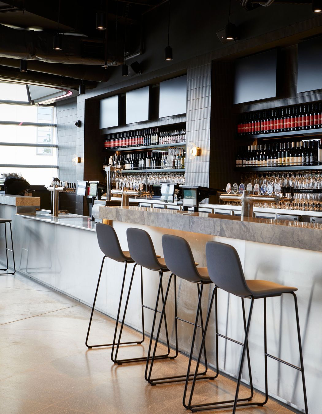 The brief was for the fit-out to be refined and sophisticated.