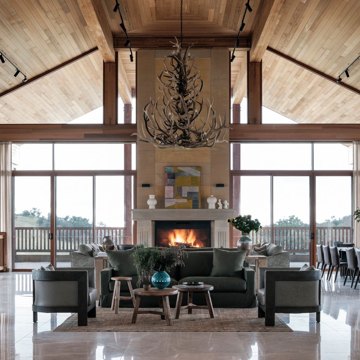 A luxury farmhouse designed for family connection