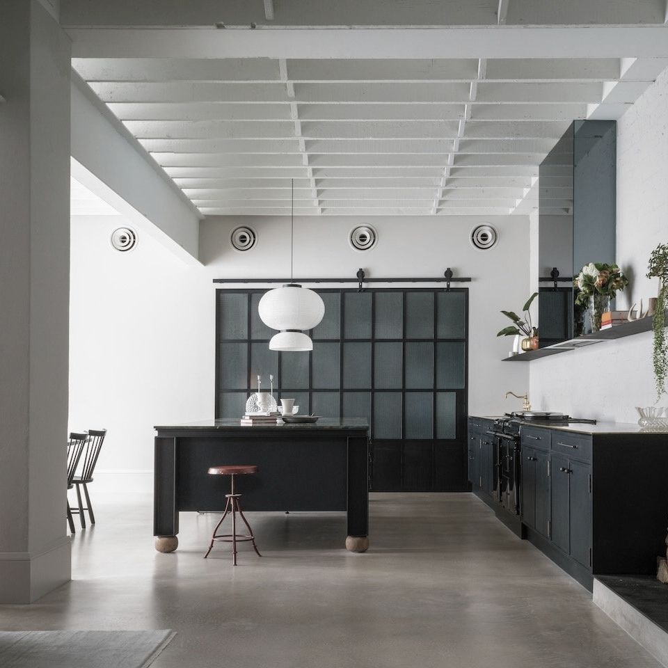 Inside a home built within the bones of a corner store and warehouse