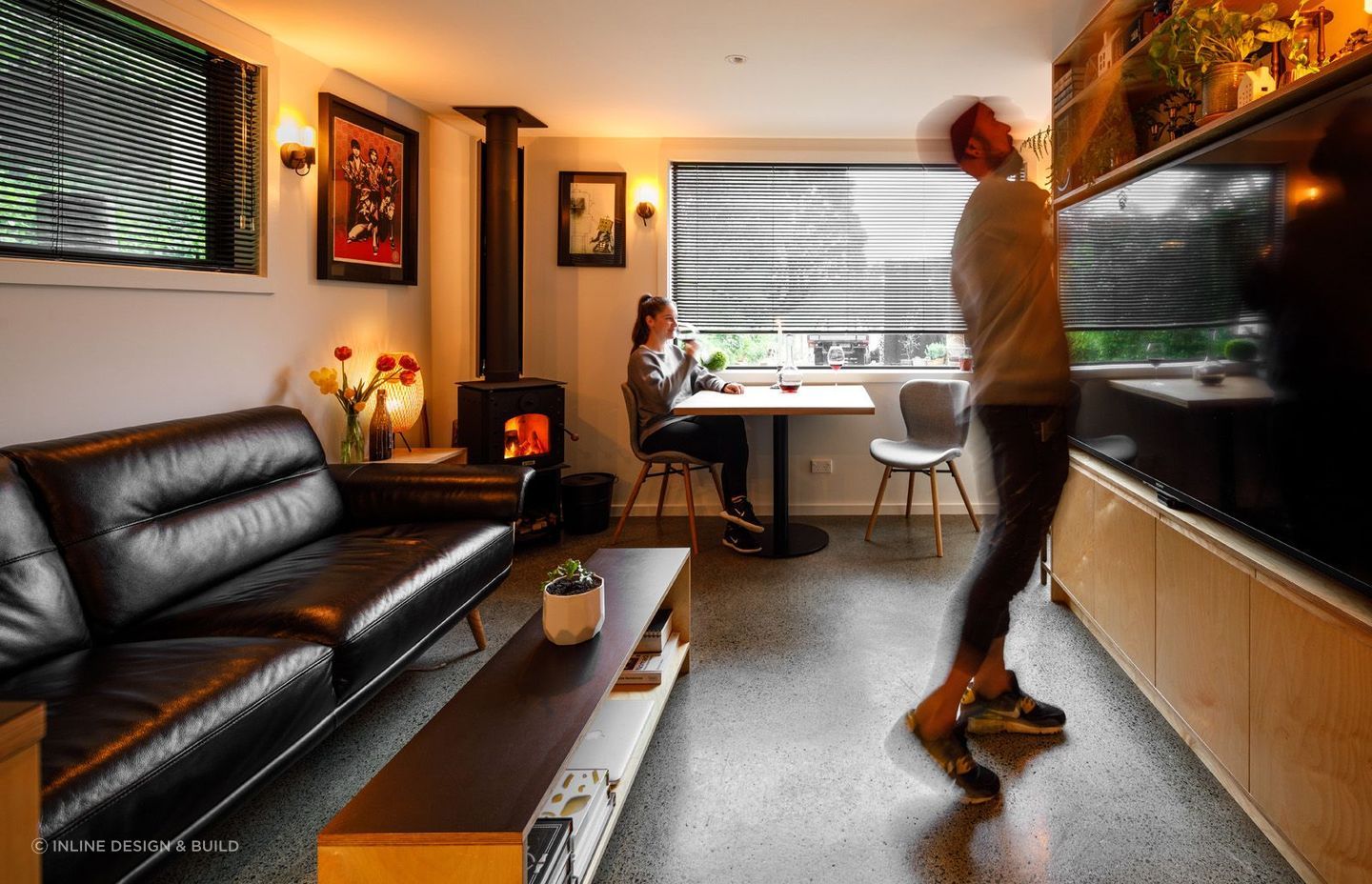 The carefully curated selection of decor and possessions make this a great personal sanctuary