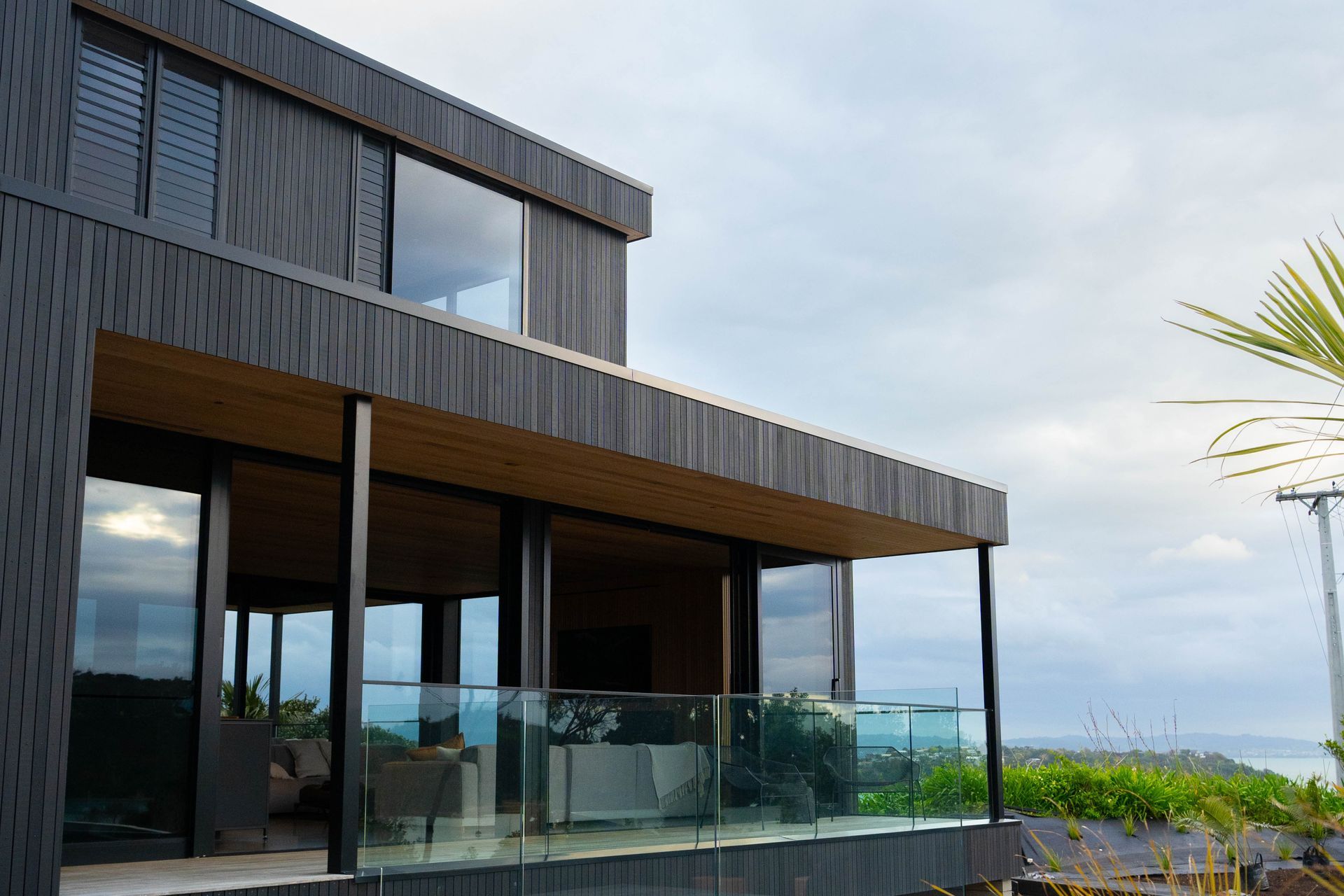 “We ended up needing to include a basement, and decided that if we were doing that, we would commit to building a proper home here,” says Van Hout.