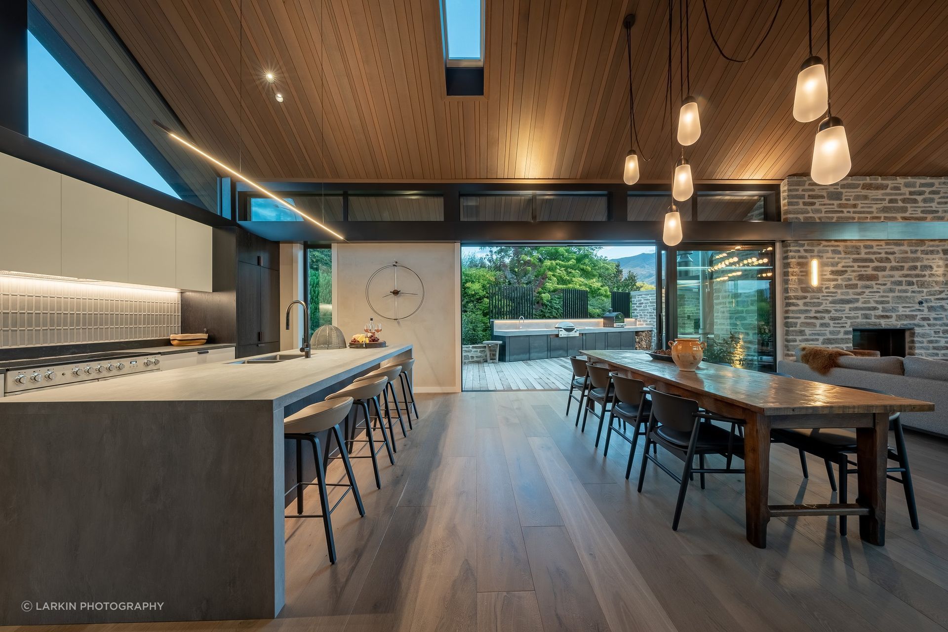 The interiors were designed by Janine Fitchew in collboration with the client.