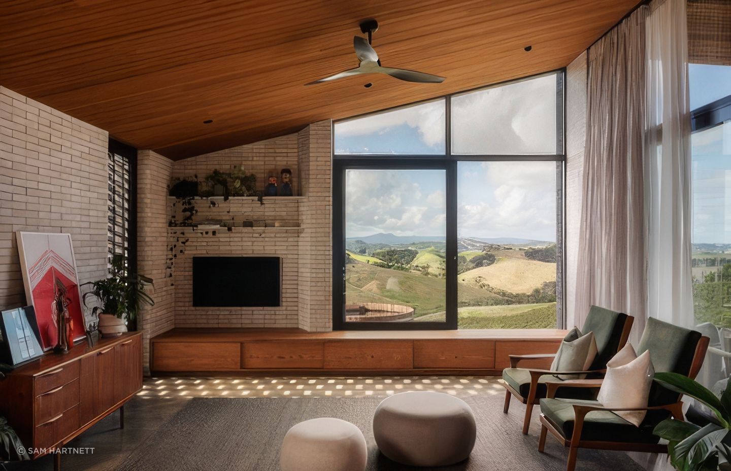 “Felicity’s brief was to create a family home that incorporated as many New Zealand-made and eco-conscious materials as possible."