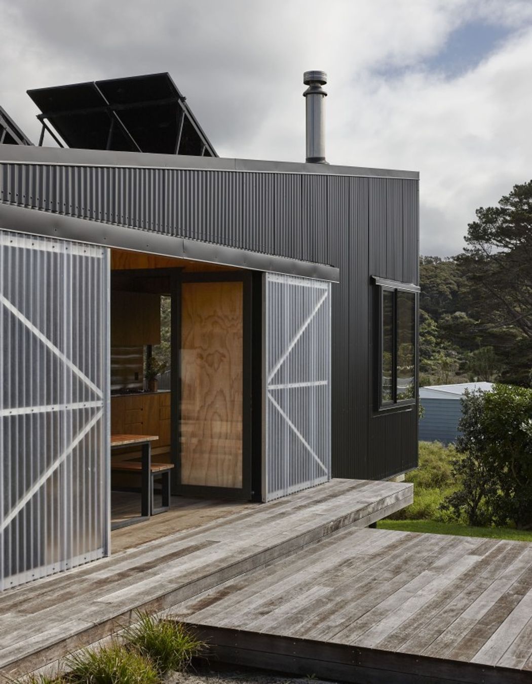 As the island is off-grid, solar power generation was a necessity.