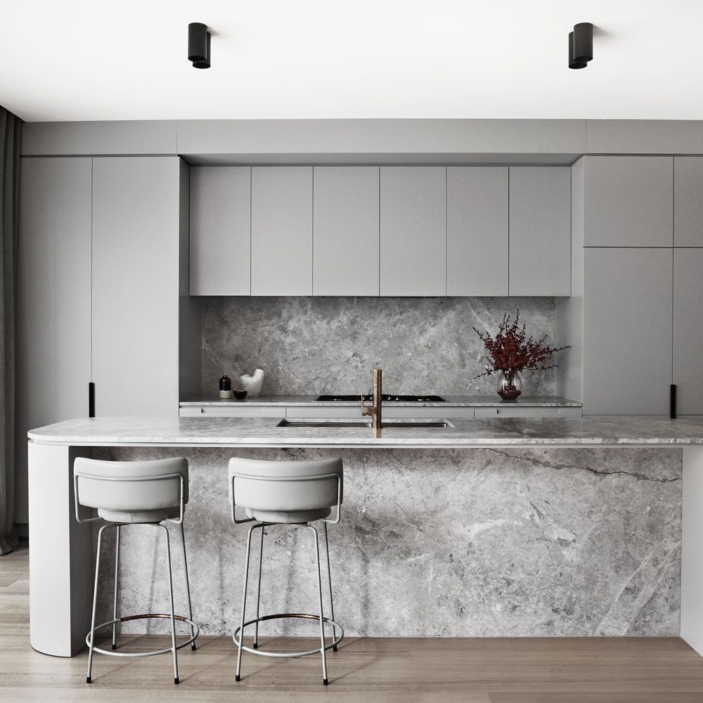 A 1940s brick cottage imbued with masculine elegance and contemporary sensibility