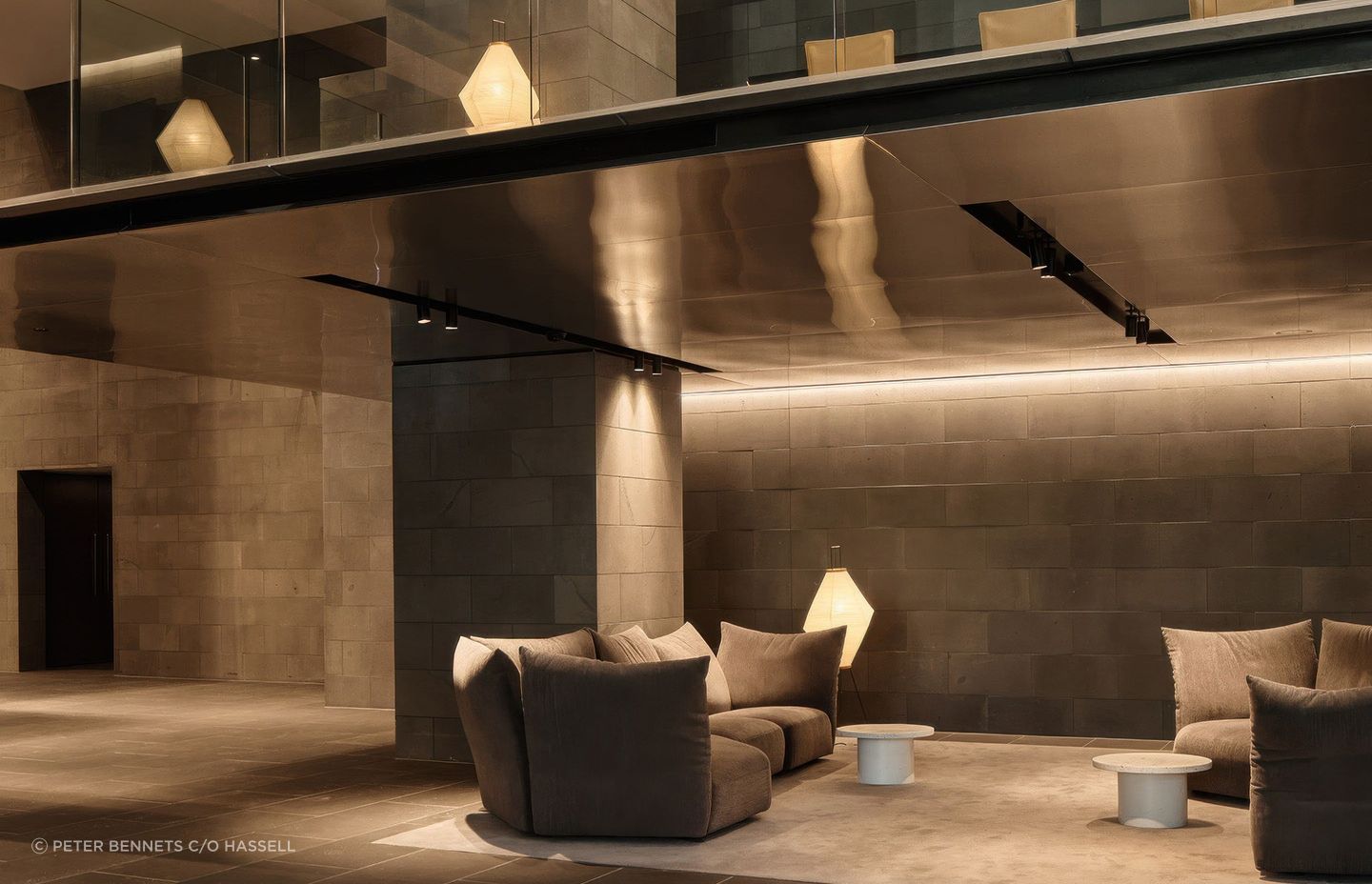 Edra's Standard sofa provides space for an informal meeting or to enjoy a quiet moment.