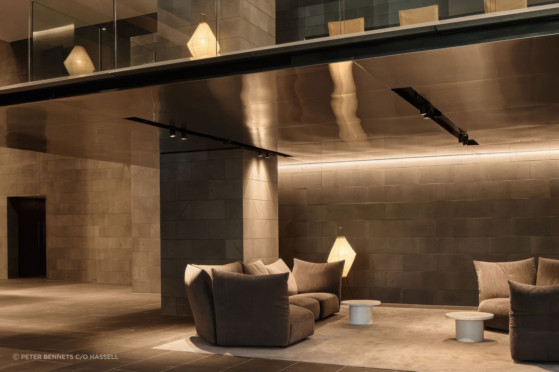 Edra's Standard sofa provides space for an informal meeting or to enjoy a quiet moment.
