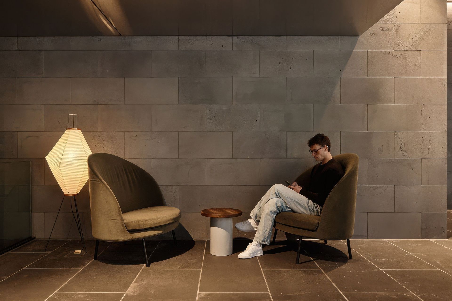 The Jim armchair by Swedish designers Claesson Koivisto Rune for Arflex.