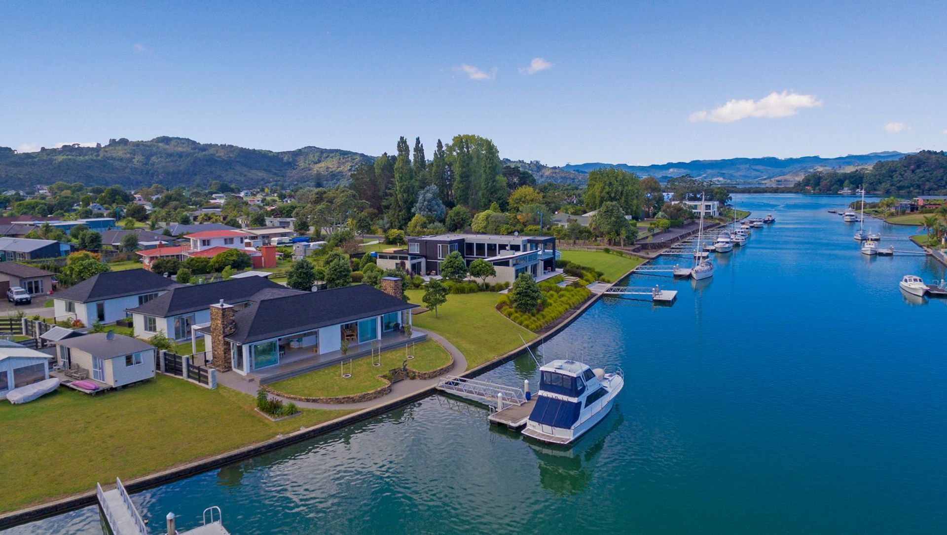 Waitotara Way, Whitianga Waterways banner
