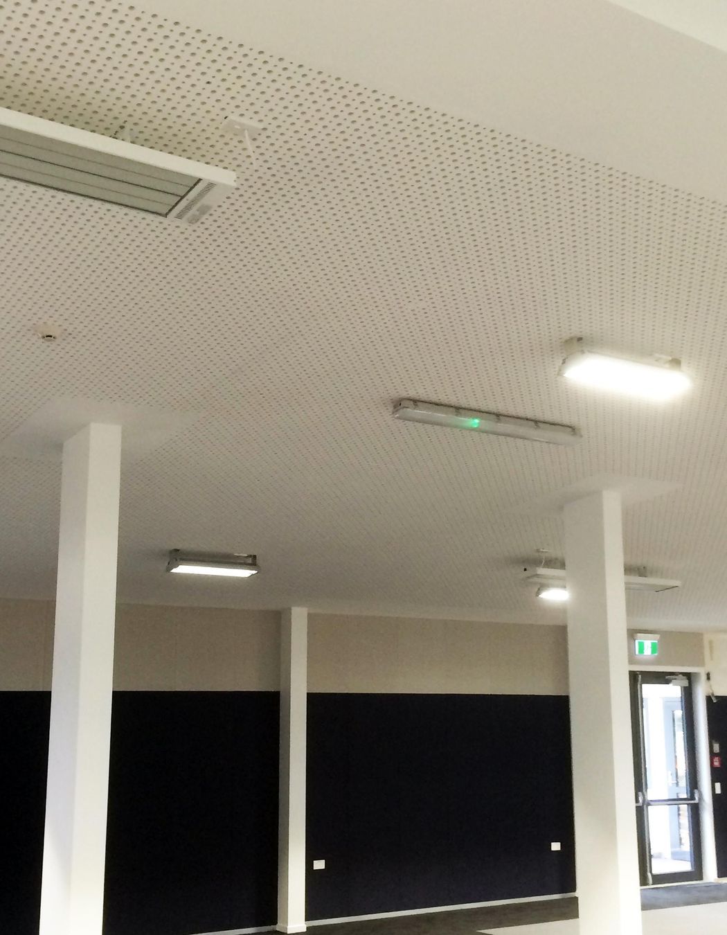 Rigitone Astral perforated plasterboard from Potter Interior Systems