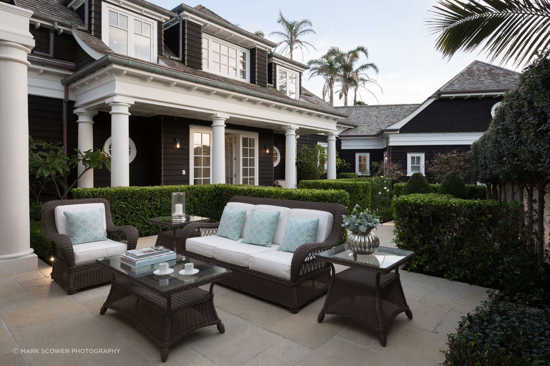 Creating outdoor rooms with Living Walls™ instant hedges from Twining Valley Nurseries