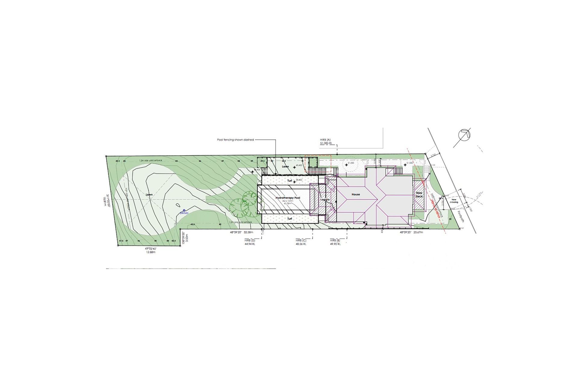 Site plan by Bespoke.