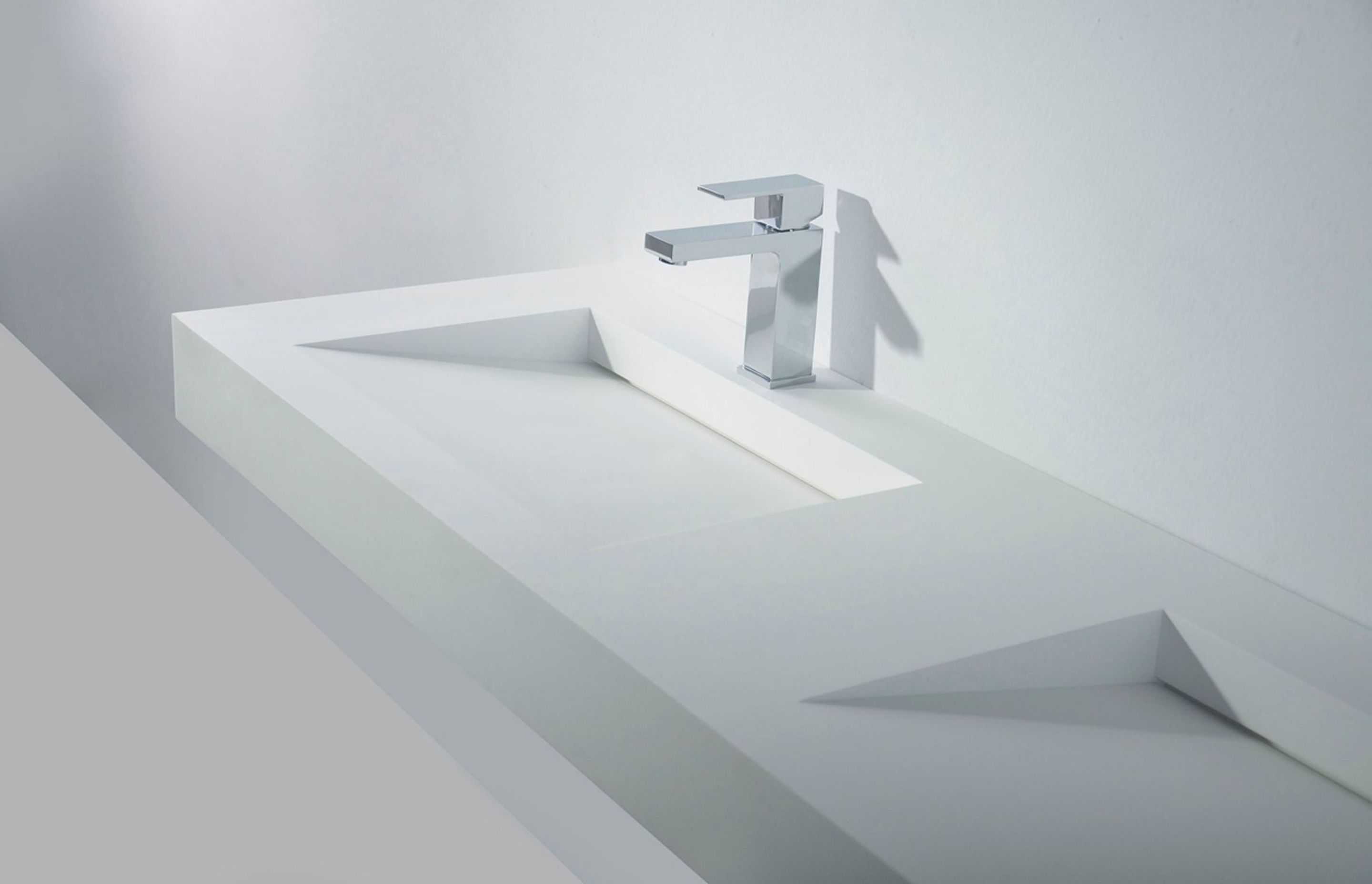 Waterplane Solid Surface Basins by Progetto