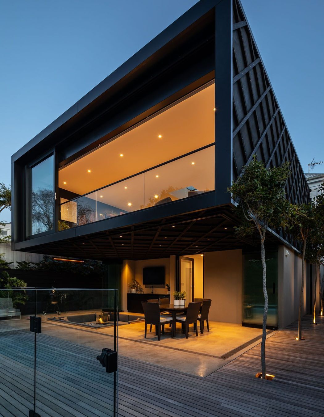 Rear exterior of Grey Lynn renovation.