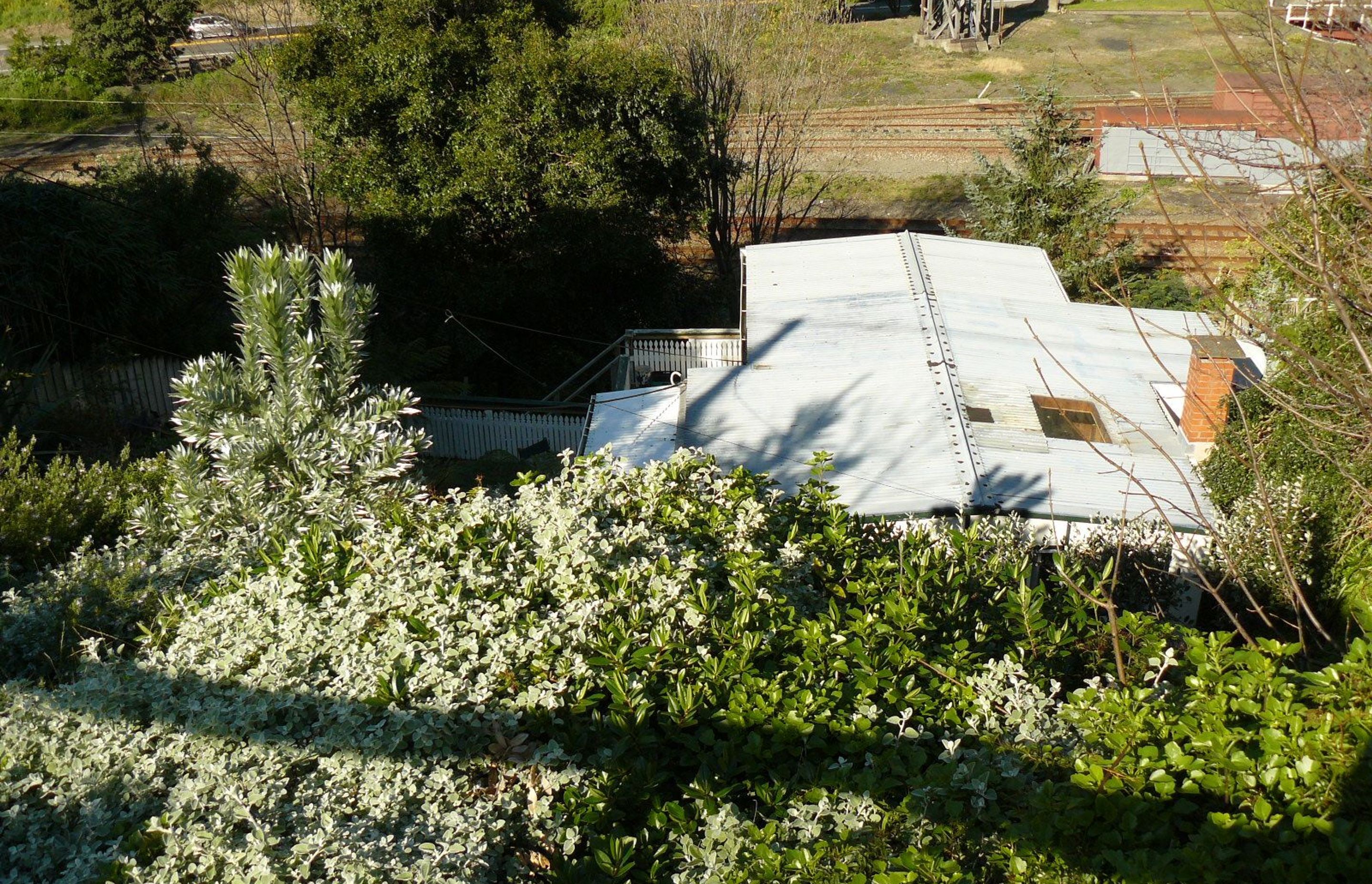 While this particular section receives plenty of natural sun, most is targetted at the home's roof. 