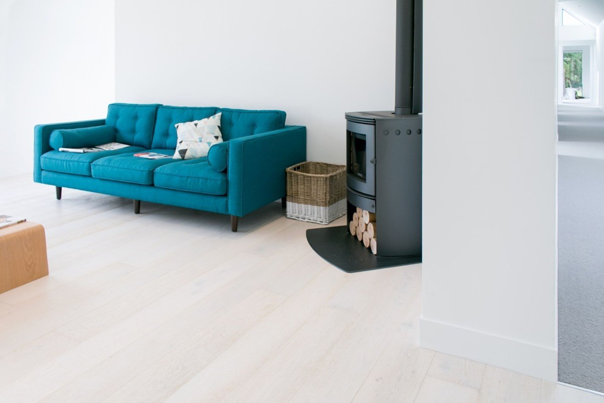 Engineered flooring can come in a variety of pre-finished colours, or choose unfinished to customise your own finish