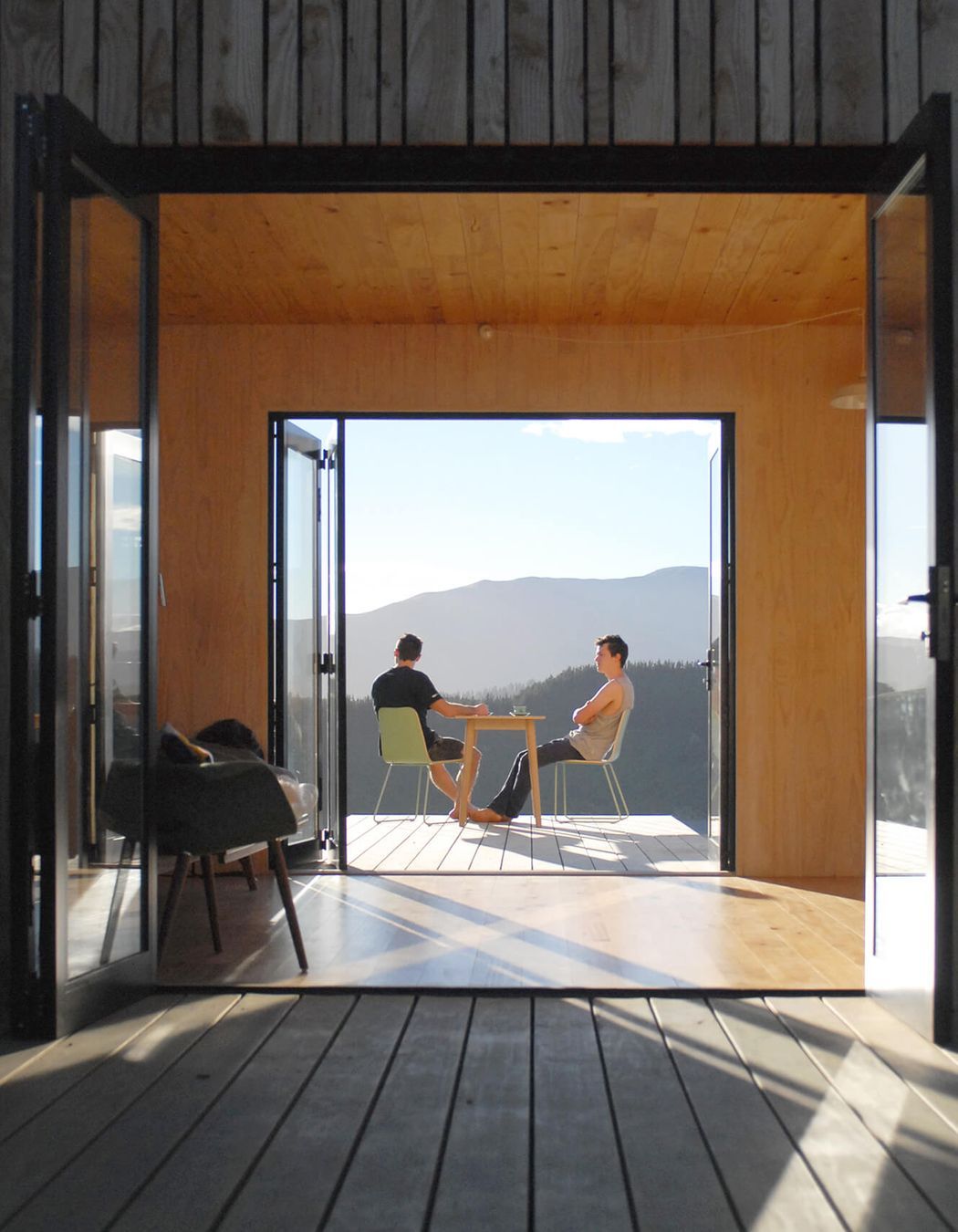 Warrander Studio is New Zealand's first full CLT home, designed and fabricated utilising BIM and CNC manufacturing technologies.