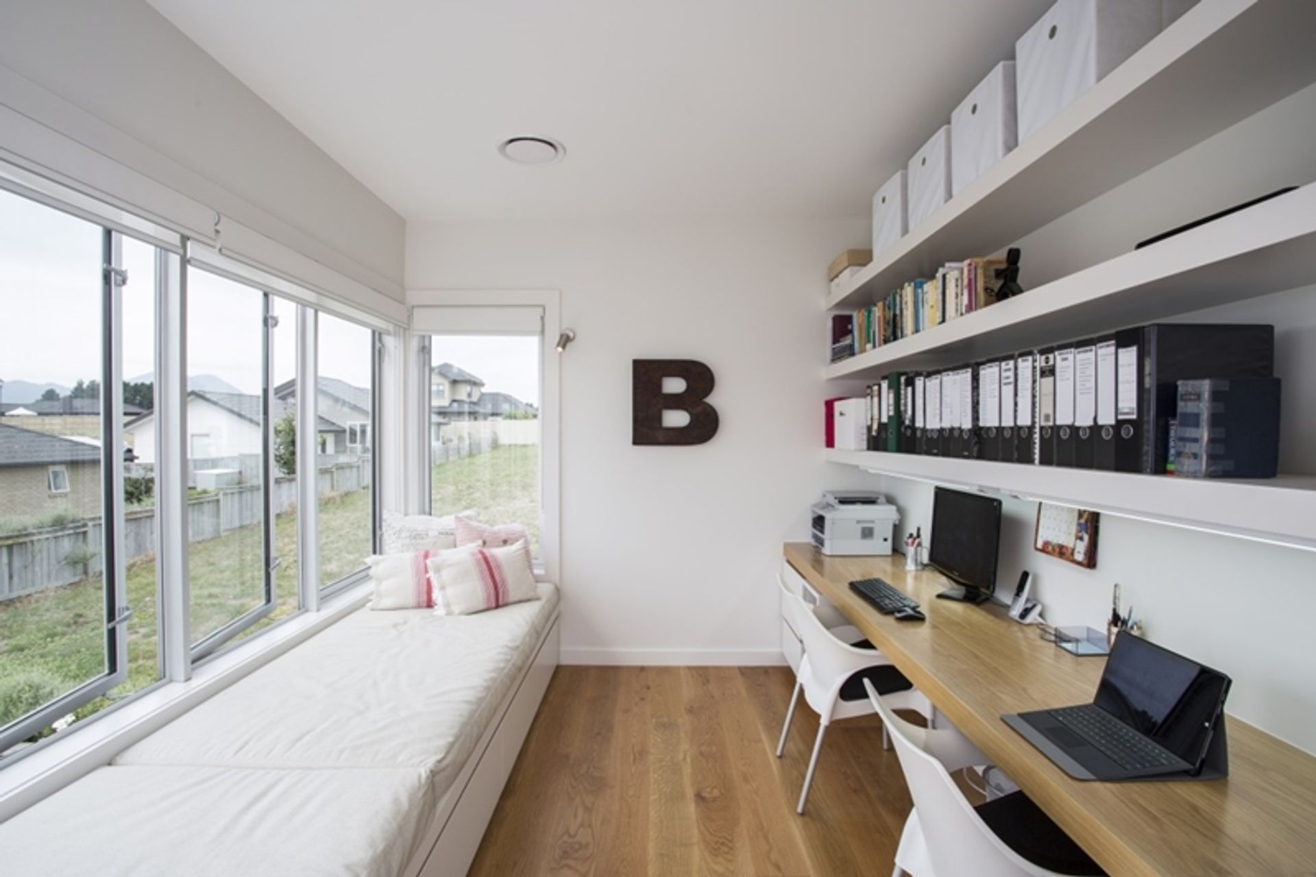 How much thought have you given to making an excellent home office? (Photo credit: Wharewaka House by Fraser Cameron Architects)