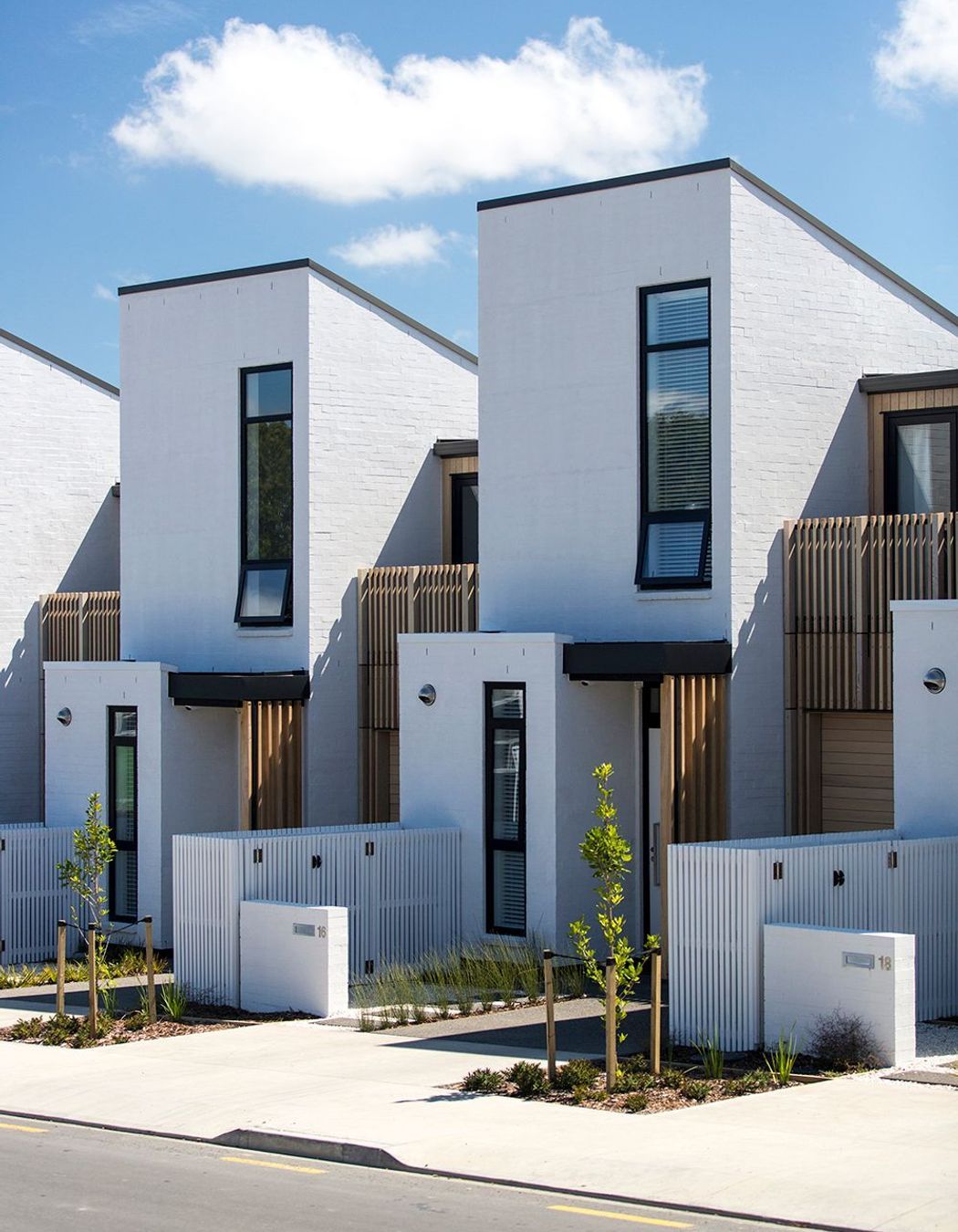 Studio Pacific Architecture's Sunderland Housing. See caption below.