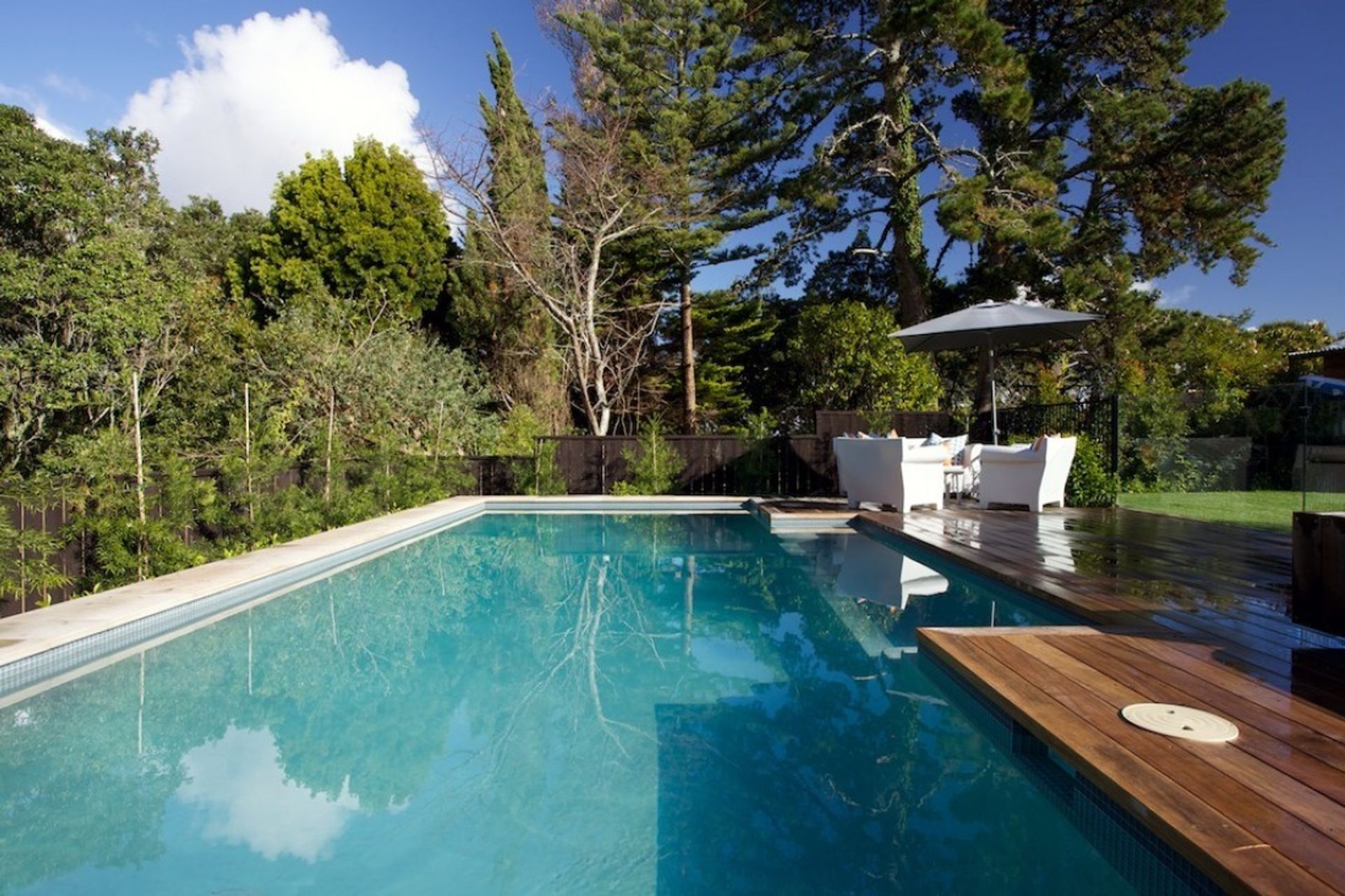 Concrete pools allow for more design freedom