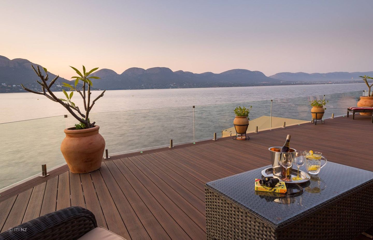 Classy composite Eva-Last® decking by ITI Timspec.